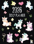 Press, Happy Oak Tree - Unicorn Daily Planner 2026