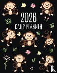 Press, Pimpom Pretty - Monkey Planner 2026