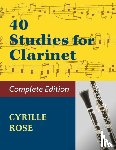 Rose, Cyrille - 40 Studies for Clarinet (Book 1, Book 2)