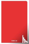 Browntrout - Pantone Official Red 5.25 X 8.25 Inch Lined Compact Journal Non-Dated