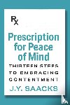 Saacks, J. Y. - Prescription for Peace of Mind