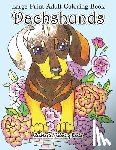 Zenmaster Coloring Books - Large Print Adult Coloring Book Dachshunds