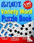 Productions, Razorsharp - Word Puzzle Book for Adults: Ultimate Word Puzzle Book for Adults and Teenagers (Word Search, Crossword, Ladder Word, Find a Quote, Ouroboros, Pyra