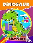 Preschool Learning Activity Designer - Dinosaur Activity Book for Kids: Activity book for boy, girls, kids Ages 2-4,3-5,4-8 Game Mazes, Coloring, Crosswords, Dot to Dot, Matching, Copy Draw