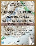 Mazitto, Sergio - 2017 Torres del Paine National Park Complete Topographic Map Atlas 1