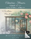Becker, Vicki - Christmas Flowers: A Grayscale Adult Coloring Book