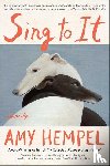 Hempel, Amy - Sing to It
