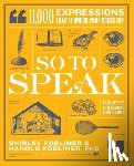Kobliner, Shirley, Kobliner, Harold - So to Speak
