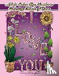 Zenmaster Coloring Books - Adult Color By Numbers Coloring Book of Love