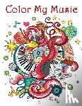 See, Dinso - Color My Music: - Mosaic Music Featuring 40 Stress Relieving Designs of Musical Instruments