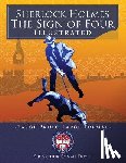 Media, Carlile - Sherlock Holmes: The Sign of Four - Illustrated, Large Print, Large Format: Giant 8.5" x 11" Size: Large, Clear Print & Pictures - Comp