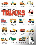 Knecht, Lynn - Toddler Coloring Book Trucks: Special Vehicles Cars coloring book for kids & toddlers - Boys & Girls - activity books for preschooler - kids ages 1-
