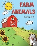 Knecht, Lynn - farm Animals Coloring Book: farm animals books for kids & toddlers - Boys & Girls - activity books for preschooler - kids ages 1-3 2-4 3-5