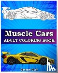 Book, Benmore - Muscle Cars: Adult coloring books, Classic Cars, Trucks, Planes Motorcycle and Bike (Dover History Coloring Book)