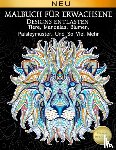 Elsharouni, Cindy - Malbuch Fur Erwachsene Designs Entlasten Tiere, Mandalas, Blumen, Paisleymuster,