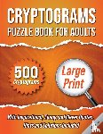 Wordsmith Publishing - Cryptograms Puzzle Book For Adults
