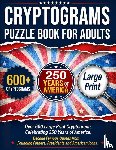 Wordsmith Publishing - Cryptograms Puzzle Book For Adults