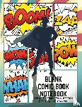The Whodunit Creative Design - Blank Comic Book Notebook