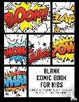 The Whodunit Creative Design - Blank Comic Book for Kids