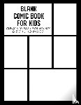 The Whodunit Creative Design - Blank Comic Book for Kids