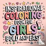 Revive Coloring Books - Bold and Easy Inspirational Coloring Book for Girls
