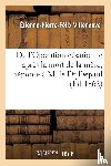 Villeneuve, Etienne-Pierre-Felix - de l'Operation Cesarienne Apres La Mort de la Mere, Reponse A M. Le Dr Depaul
