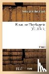 Berthoud, Ferdinand - Essai Sur l'Horlogerie. Tome 1