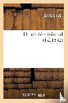 Littre, Emile - Du Cholera Oriental