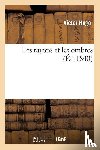 Hugo, Victor - Les Rayons Et Les Ombres