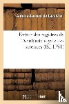 de Lavoisier, Antoine-Laurent - Extrait Des Registres de l'Academie Royale Des Sciences