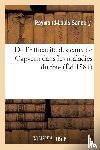 Sancery, Raymond-Louis - de l'Efficacite Des Eaux de Capvern Dans Les Maladies Du Foie