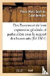 Gault de Saint-Germain - Des Passions Et de Leur Expression Generale Et Particuliere Sous Le Rapport Des Beaux-Arts