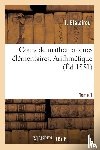 Blatairou - Cours de Mathematiques Elementaires. Arithmetique Tome 1