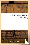 Lecluse, Fleury - Grammaire Basque