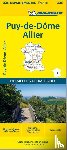 Michelin - Puy-de-Dome Allier - Michelin Local Map 326