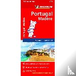  - Michelin Wegenkaart 733 Portugal en Madeira - Wegenkaart Schaal 1 : 400.000