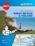 Michelin - Great Britain & Ireland 2021 - Mains Roads Atlas (A4-Paperback)