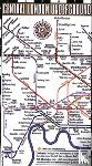 Michelin - Streetwise London Underground Map - Laminated Map of the London Underground, England