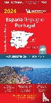  - Michelin Wegenkaart 794 Spanje & Portugal 2024 Scheurvast - wegenkaart Schaal 1 : 1.000.000