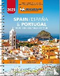 Michelin - Spain & Portugal 2025 - Tourist and Motoring Atlas (A4-Spiral)