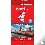  - Michelin Wegenkaart 795 Benelux 2025 Scheurvast