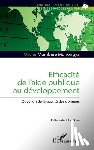 Mumbere Muhongya, Olivier - Efficacité de l'aide publique au développement