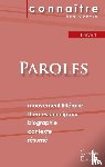 Prevert, Jacques - Fiche de lecture Paroles de Prevert (Analyse litteraire de reference et resume complet)