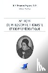 Editions Saint Sebastien - Aperçus de philosophie thomiste et de propédeutique