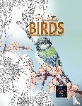 Coloring, Happy Arts - Realistic Birds coloring books for adults