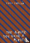 capitán, coco - MINUTE YOU HAVE A MINUTE