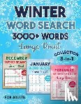 Bidden, Laura - Winter Word Search 3000 + Words Puzzle Book Large Print