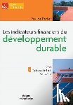 Backer (De), Paul - Les indicateurs financiers du developpement durable