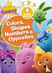 Crackboom! Books - Sunny Bunnies Book Set - My First 100 Words Concepts: Colors, Shapes, Numbers & Opposites Learning Books for 2-3 Year Olds 4-Book Board Set for Toddle