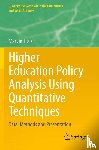 Titus, Marvin - Higher Education Policy Analysis Using Quantitative Techniques